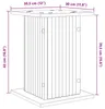 vidaXL Pflanzenständer Weiß 30,5 x 30 x 43 cm Holzwerkstoff Produktbild-Vorschau 6