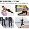 Sportleggings für Damen, hochgeschnitten, lange Sporthose, Produktbild-Vorschau 2