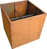 Hochbeet Pflanzbeet Edelrost 80x80x80 cm Pflanzkasten Produktbild-Vorschau 2