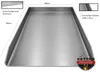 Edelstahl Plancha/Griddle-Plate/Bratplatte/Burger Platte Produktbild-Vorschau 3