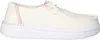 NOUVEAU Hey Dude Femmes Slipper in Spark White en tissu/lin Voir les images du produit 6