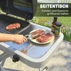Outsunny Tragbarer Gasgrill 1-Brenner 5kW Grillwagen mit Produktbild-Vorschau 7