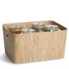Trvanlivá úložná krabice WOOD, 39,5 x 30,5 x 20 cm Náhled obrázku produktu 3