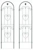 Relaxdays Rankgitter 2er Set, Metall, 180 x 50 cm, Produktbild-Vorschau 11
