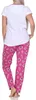 Normann Damen Schlafanzug kurzarm mit langer Pyjamahose - Produktbild-Vorschau 6