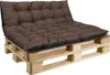 Gartenkissen-Set 120/80 cm + 120/40 cm für eine Bank, Produktbild-Vorschau 4