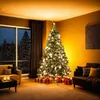Weihnachtsbaum künstlich mit Zapfen und Metallständer 180cm Produktbild-Vorschau 8