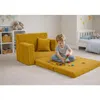 Kindersofa aus Schaumstoff Gelb, ausklappbar und bequem, Produktbild-Vorschau 9