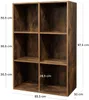 VASAGLE Bücherregal mit 6 Fächern | 65,5 x 30 x 97,5 cm Produktbild-Vorschau 6