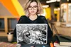 MuchoWow® Laptop Aufkleber Sticker Cover Gepardenbaby in Produktbild-Vorschau 5