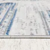 Koberec 70 x 350 cm, šedá a modrá barva. Moderní koberec Náhled obrázku produktu 7