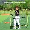 VEVOR baseballová a softballová odrazová síť, 4 x 4,5 stopy Náhled obrázku produktu 6