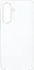 A clear, transparent phone case is shown against a white background. Produktbild-Vorschau