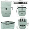 Vayox VA0445M Fahrradtasche, 20 l, PVC,  32x12x50 cm, Produktbild-Vorschau 13