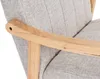 Houpací křeslo HWC-K10, houpací křeslo   látka/textil Náhled obrázku produktu 7