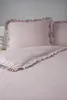 Deco4Home Bettwäsche mit Rüschen | 220x200 | Rosa Produktbild-Vorschau 6