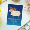 Mr. & Mrs. Panda Postkarte Sternzeichen Widder - Produktbild-Vorschau 2