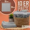 Frottier Seiftücher 10er Pack 30x30cm, 100% Baumwolle, Produktbild-Vorschau 2
