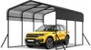 YARDIN Outdoor-Auto-tent-Garage | 10 x 15FT | Métal-Carport Voir les images du produit 1