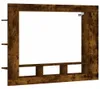vidaXL TV skříňka kouřový dub 152x22x113 cm odvozený Náhled obrázku produktu 1