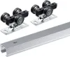 Schiebetür-Schienensatz Hardware 1441mm - Einzelschienen Produktbild-Vorschau 12