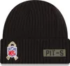 New Era Salute to Service Wintermütze - Pittsburgh Steelers Náhled obrázku produktu 3