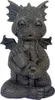 Süsser Gartendrache Yoga Drache Figur Gartenfigur 27 cm Produktbild-Vorschau 1