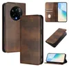 Étui pour Realme 14 Pro+, étui en cuir vintage avec Voir les images du produit 1