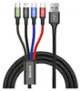 Cavo USB Baseus Rapid 4in1, 2xUSB-C / Lightning / Micro, Anteprima dell’immagine prodotto 1