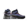 TX4 Evo Mid Woman Gtx Approachschuh von La Sportiva in Blau und Schwarz mit roten Akzenten. Produktbild-Vorschau
