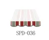 A product image of an awning valance with stripes. Produktbild-Vorschau