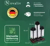 Novaliv myčka na sklo se 3 oplachovacími kartáči a Náhled obrázku produktu 6