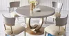Design Rund Tisch 4x Stühle Ess Zimmer Sitz Runde Tische Produktbild-Vorschau 6