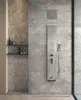 A modern shower panel system in a bathroom setting. Podgląd zdjęcia produktu