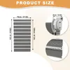 Product size chart for zebra blinds. Voir les images du produit