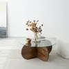 Skye Decor, Bubble Wood - Walnut, Couchtisch, 100 % Produktbild-Vorschau 2