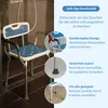 Safe Age Duschstuhl mit Abnehmbarer Rückenlehne und Produktbild-Vorschau 8