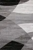 Teppich Geometrisches Muster Meliert in Grau Weiß Schwarz Produktbild-Vorschau 4