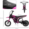 HOMCOM Elektryczny motocykl dla dzieci z silnikiem 24 V 350 Podgląd zdjęcia produktu 3