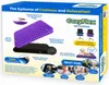 A product box for a gel cushion, showing features and use cases. Voir les images du produit