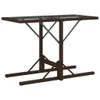 Design 3-tlg. Bistro-Set mit Kissen Braun Poly Rattan, Produktbild-Vorschau 7