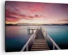 Bild auf Leinwand - Leinwandbild - Einteilig - Brücke Rosa Produktbild-Vorschau 1