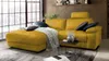 KAWOLA Sofa LOLA Ecksofa Stoff curry mit motorischer Produktbild-Vorschau 1