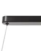 BELIANI Lampa wisząca czarna aluminium zintegrowane Podgląd zdjęcia produktu 8