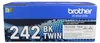 Brother Toner Doppelpack TN-242BKTWIN (ca. 2x 2500 Seiten) Produktbild-Vorschau 1
