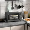 HOMCOM Minioven, 21 liter, 1400W, timer tot 60 minuten, Productafbeelding-voorbeeld 2