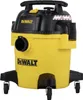 A yellow and black DeWalt wet/dry vacuum cleaner is shown from the front on a white background. Produktbild-Vorschau