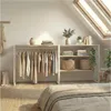 2er-Set modulare Dachboden-Kleiderständer 200x85cm KADRA Produktbild-Vorschau 1