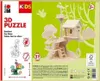 Marabu 0317000000011 Marabu KiDS Puzzle 3D « Cabane dans Voir les images du produit 3