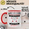 Wrestlerin Und Prinzessin Tasse Geschenk Für Eine Produktbild-Vorschau 3